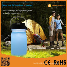 Outdoor Portable Solar Multifunktionsgebühr Camping Laterne